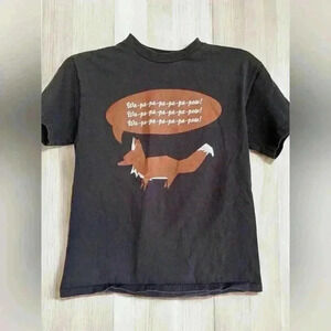 Ylvis What Does The Fox Say Wa Pa Pa Pa Pa Pow! T-Shirt Tee Shirt Casual Funny M